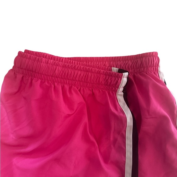 Apex Athletic Shorts Size Large Hot Pink Elastic Waistband White Lining - Picture 3 of 10